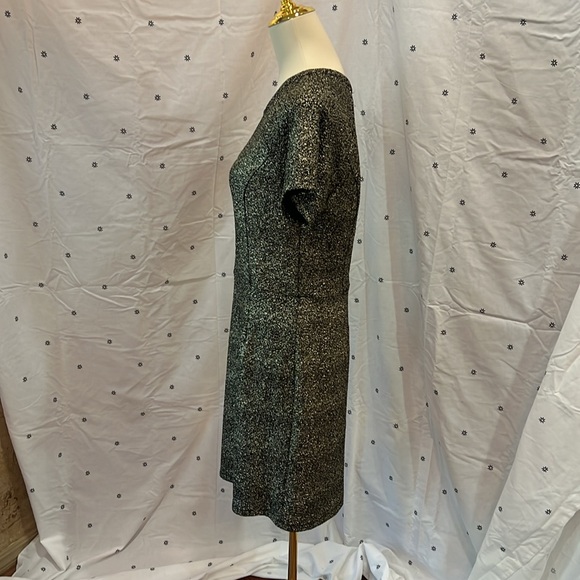 Size Large Collective Concepts black dress with gold sparkles - Picture 2 of 6